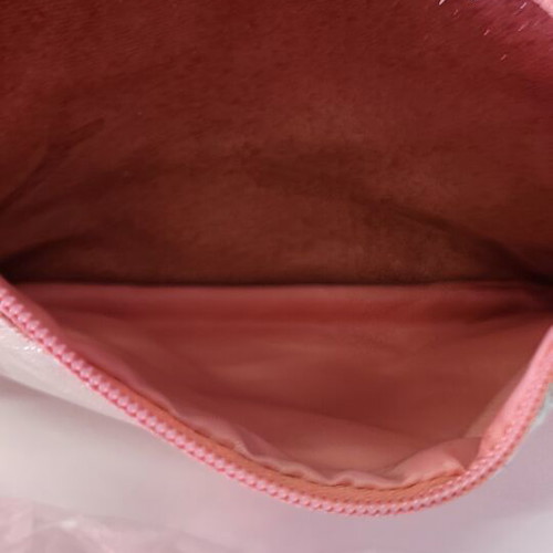 Polo Queenox backpack, pink rose gold glitter