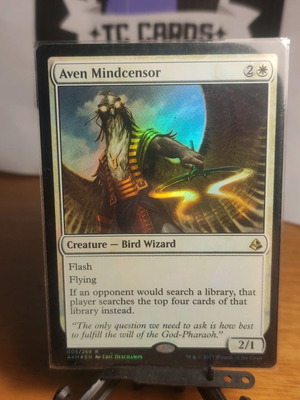 Aven Mindcensor Magic The Gathering Amonkhet foil