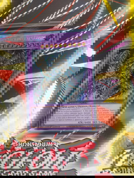 Ultimate Ancient Gear Golem - Secret Rare (Yugioh)