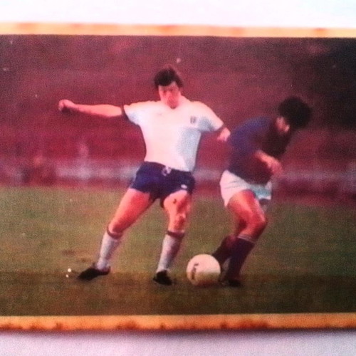 DANDY collectible football card used, 1970s