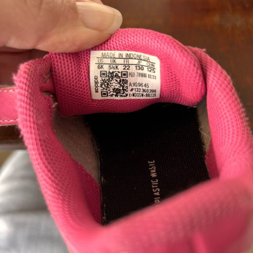 Adidas baby shoes used no:22