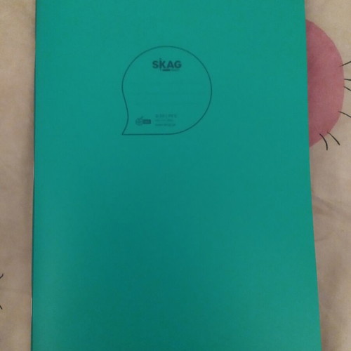 Skag A4 notebook, 60 sheets, 80 gr paper