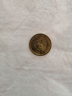 Νόμισμα Κόστα Ρίκας 5 colones 2001 καινούργιο