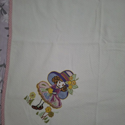 Vintage handmade baby mat