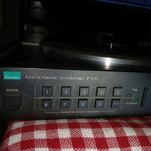 Sansui P-L51 πικάπ μεταχειρισμένο με ανάγκη βελόνας και αλλαγή βύσματος