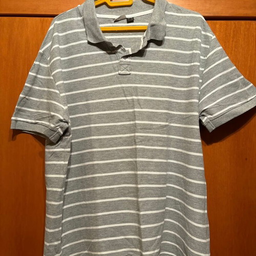Men's short-sleeve shirt XL gray like new