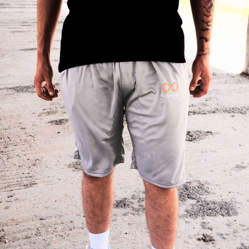 Legendary athletic shorts Fast Dry silver new, size L