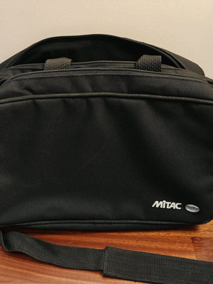Laptop bag black-gray like new