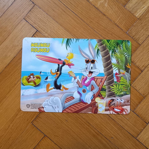 Looney Tunes Koukouroukou Weekly Program collectible, like new