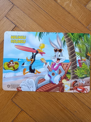 Looney Tunes Koukouroukou Weekly Program collectible, like new