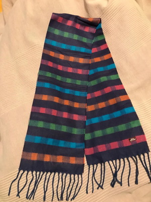 Mohair scarf new multicolor, soft and velvety unisex