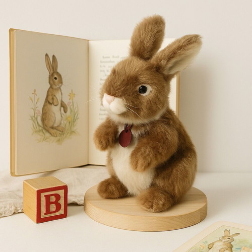 Vintage Old Classics by Fine Toys Plush Bunny Rabbit like new