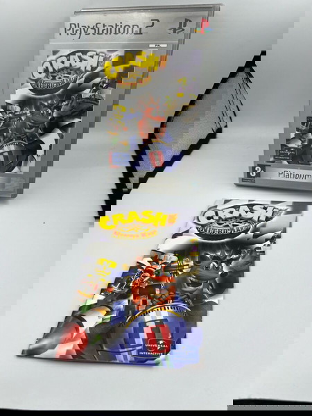 Crash Nitro Kart PS2 Κουτί και Manual