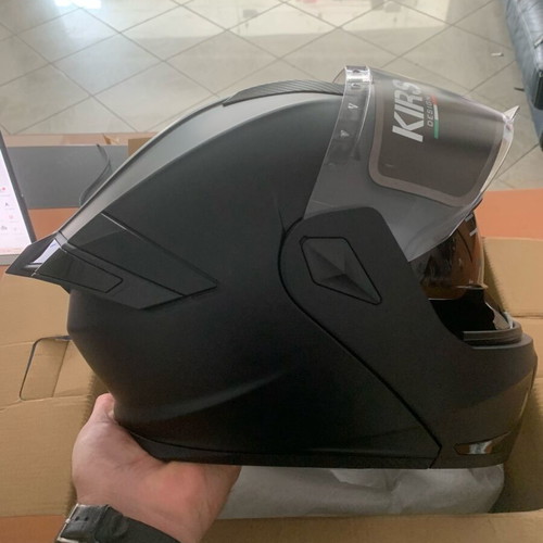 KIRS Design helmet size Large black matt new