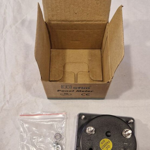 SFIM SF-60 Analog Panel Voltmeter 0-20V DC new in box
