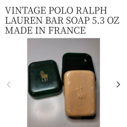 Vintage Polo Ralph Lauren bar soap new in box