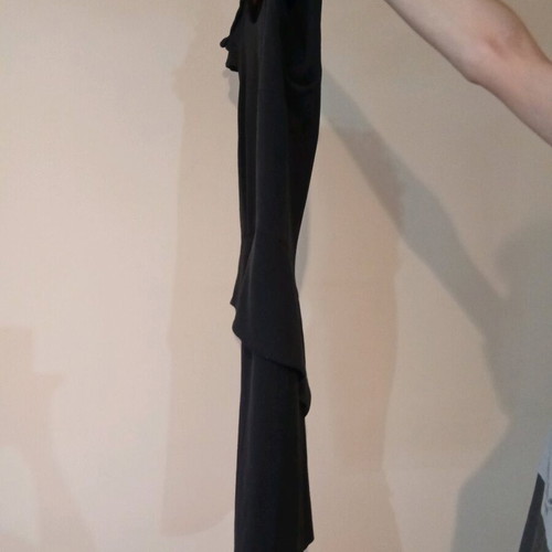 Black Grama dress like new, viscose, size M