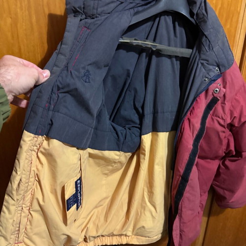 Reversible jacket used, red, size XL