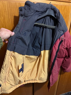Reversible jacket used, red, size XL