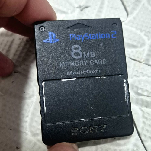 PlayStation 2 Memory Card used