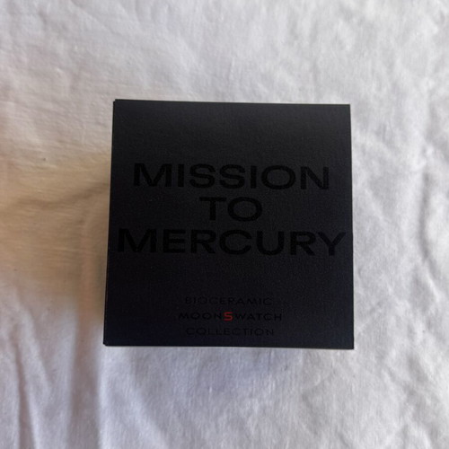 Omega x Swatch Mercury Pluto Moon watches new with boxes and receipts