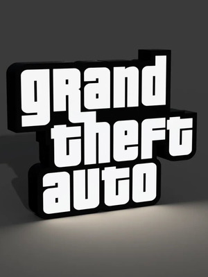 LED Gaming Light GTA Style New 3D Printed