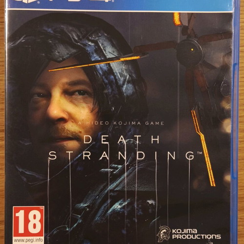 Death Stranding PS4 like new, opened packaging
