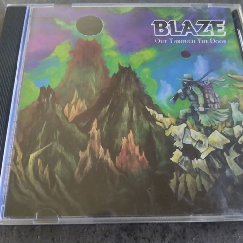 Blaze Out Through the Door CD, heavy metal album