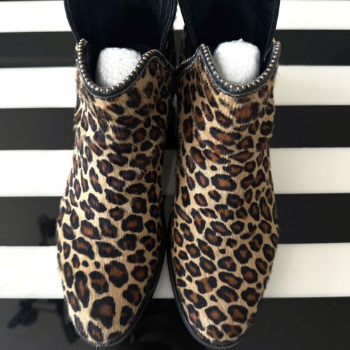 Just Cavalli boots like new, natural hair, colorful