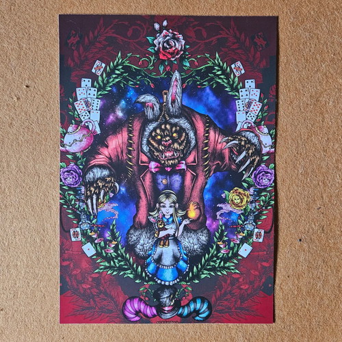 League of Legends Annie in Wonderland poster made to order, handmade