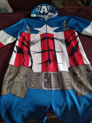 Captain America jumpsuit used
