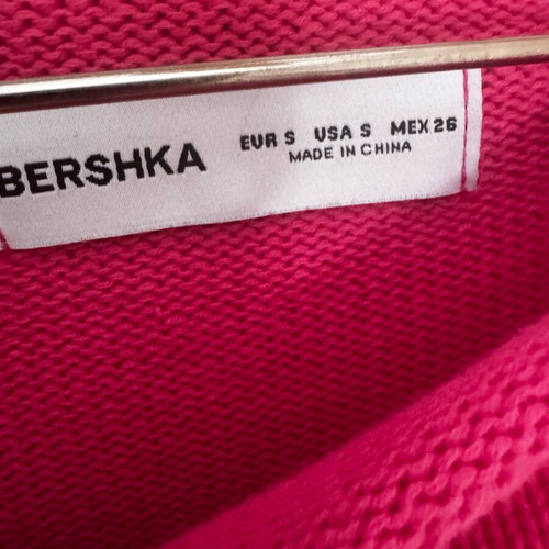 Bershka pink sweatshirt small like new