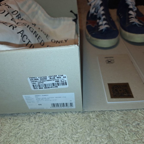 Golden Goose Francy Classic High-Top Sneakers size 44, like new
