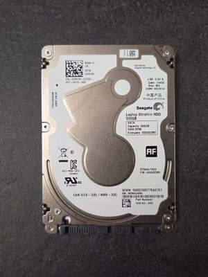 Seagate Laptop Ultrathin 500GB ST500LT032 HDD used, 2.5 inch