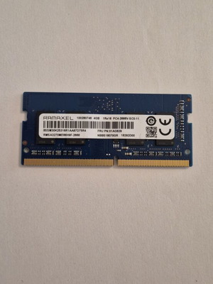 Ramaxel 4GB DDR4 2666MHz SO-DIMM RAM σαν καινούργιο για laptop