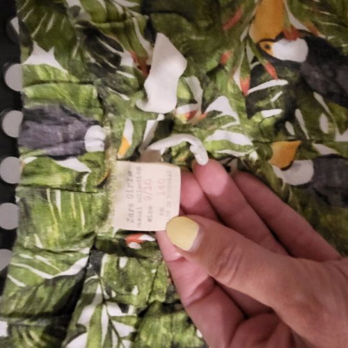 Zara girls' shorts used, size 140 cm, colorful, age 9-10