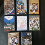 Greece national football team DVDs used, pack of 8