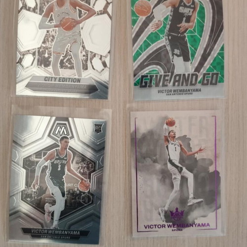 Panini NBA Victor Wembanyama basketball cards set
