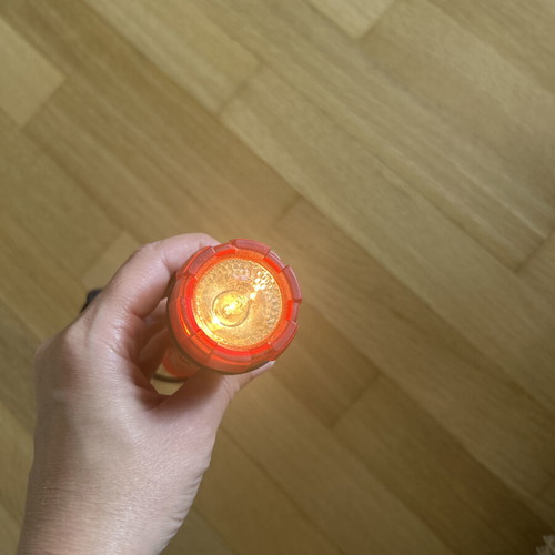 Flashlight used, low lumen for local use