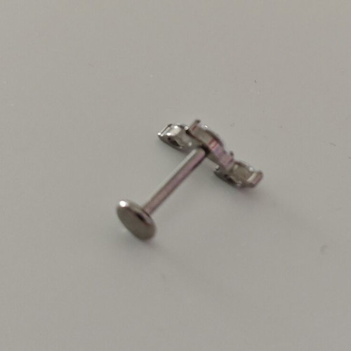 Titanium stud earring