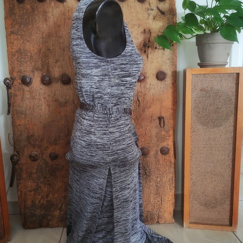 Mango Whimsigoth Melange Maxi Dress sleeveless, like new, size S