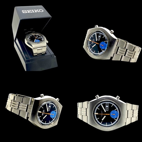 Seiko Bruce Lee automatic 1970s steel 40mm like new