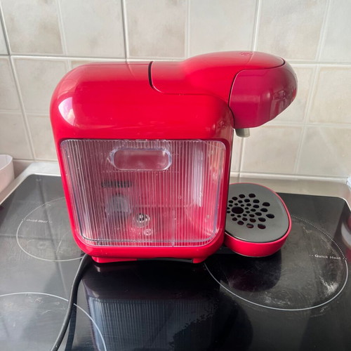 Bosch TAS1201 Tassimo Espresso Coffee Maker like new, red