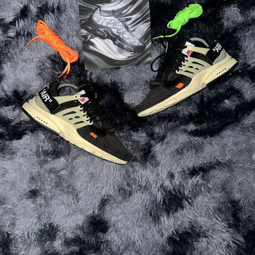 Nike Off White Presto sneakers black and white, size 41