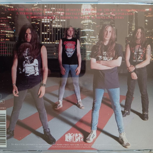 Kreator Coma of Souls CD used, 1st edition 1990 metal
