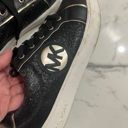 Michael Kors sport shoes like new, black glitter, size 37