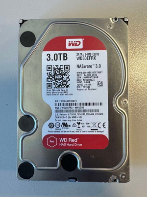 WD Red 3TB NAS hard drive