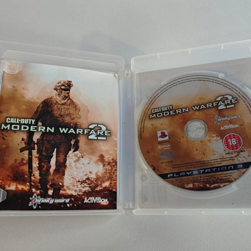 PS3 Call of Duty Modern Warfare 2 used with case and disc