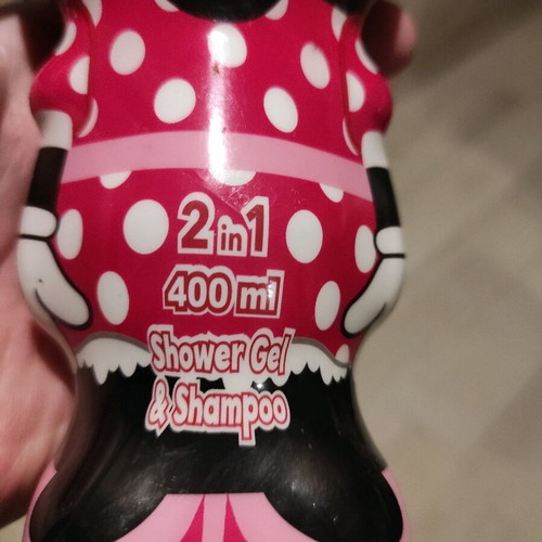 Disney Original Minnie Gel & Shampoo 2D New