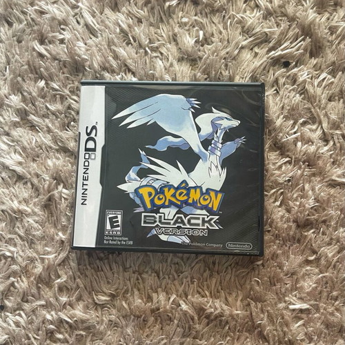 Pokemon Black κασέτα Nintendo DS σαν καινούργιο με custom κουτί
